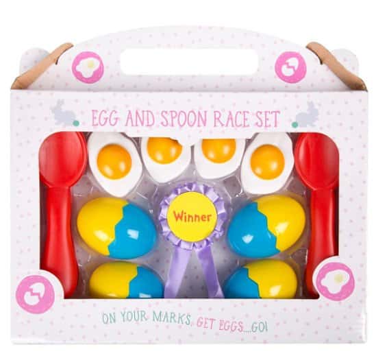 WIN an Egg and Spoon Race Set Party Game