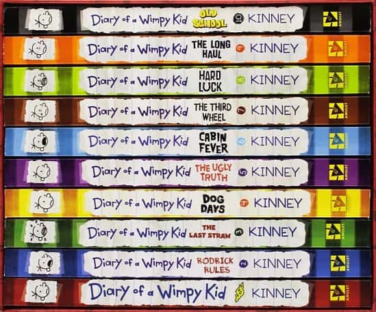 Diary of a Wimpy Kid Collection - 12 Books - SAVE 83%!
