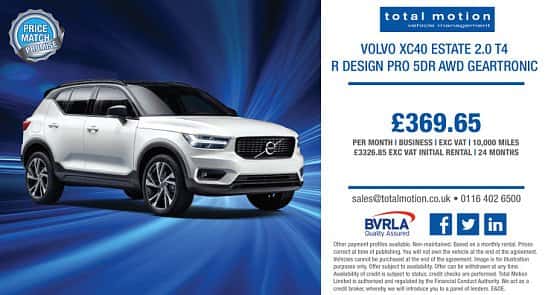 New Volvo XC40 R Design Special Business Leasing Deal