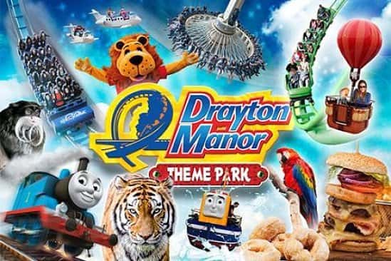 Drayton Manor Park & Zoo Tickets - SAVE 36%!