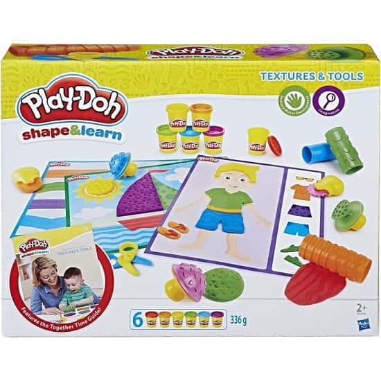 Play-Doh Shape and Learn Textures and Tools Set - SAVE 33%