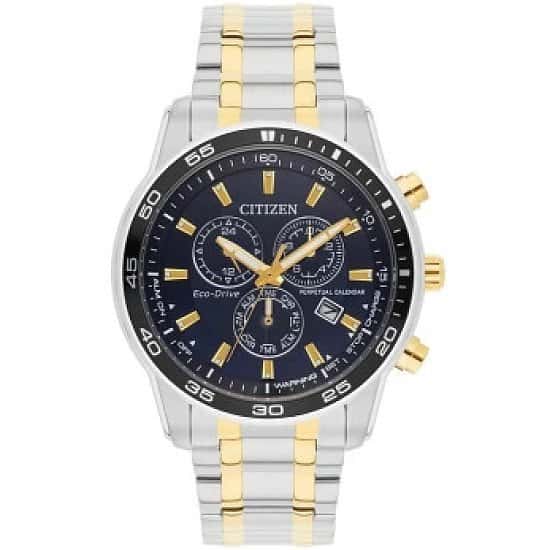 SAVE £180 on this Citizen Gents Two Tone Bracelet Watch!
