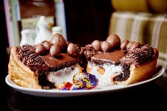 Enjoy our Creme Egg Yorkshire Pudding this Easter