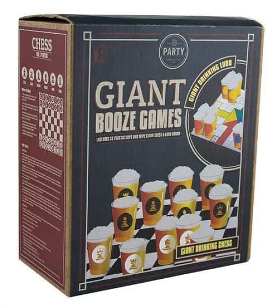 Get Ready to Party! SAVE 50% on GIANT BOOZE GAMES!