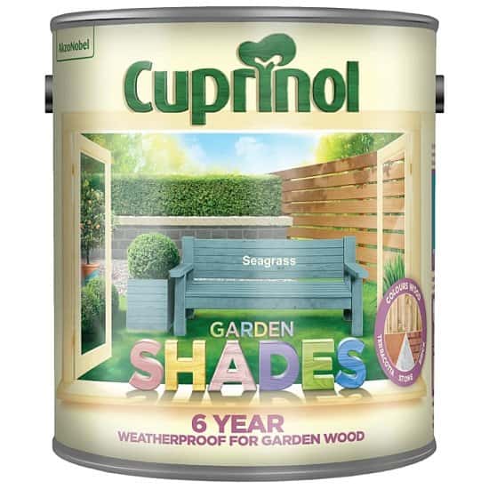 SAVE £3 on CUPRINAL Garden Shades Exterior Paint!