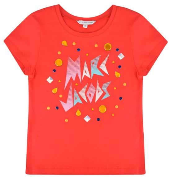SAVE 49% on this MARC JACOBS Children Girls Gem Logo T Shirt!