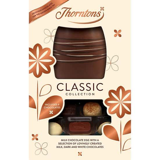 Thorntons - Classic collection gift eggs - HALF PRICE!