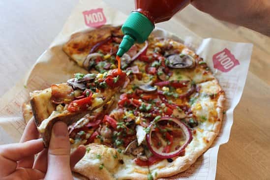 At MOD, we’re all about making pizza for you just the way you love.