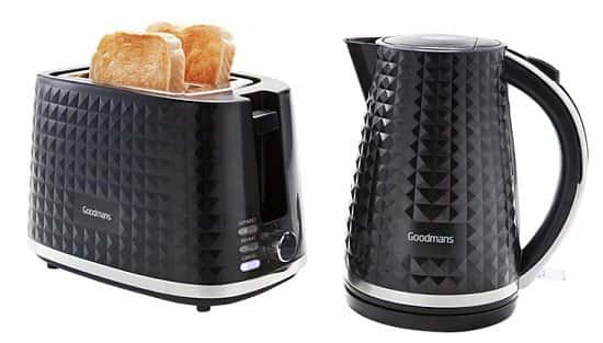 Goodmans Diamond Kettle & Toaster Set - ONLY £39.99!