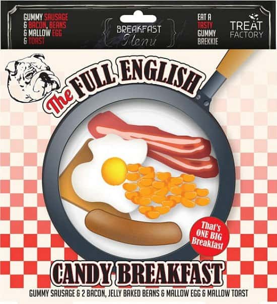 HALF PRICE - Full English 'Gummy' Breakfast!