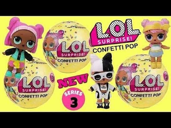 L.O.L Surprise Confetti Pop Series 3 and Little Sisters Series 2! NOW IN!!!