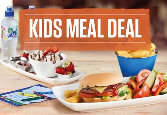 KIDS MEAL DEAL - £4.99 over 5's, £3.99 under 5's!