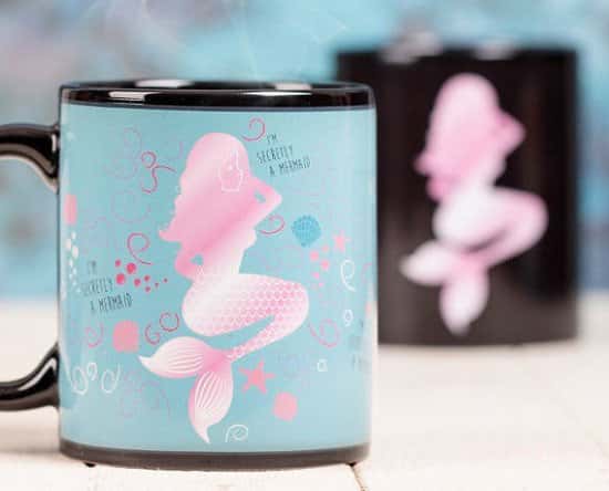 75% OFF this Mermaid Heat Change Mug - NOW ONLY £2!