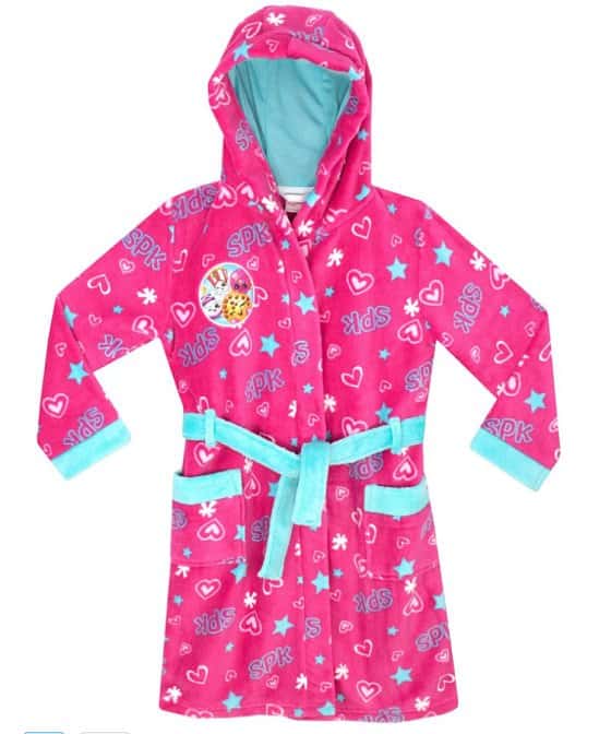 SAVE 37% on Shopkins Dressing Gown!