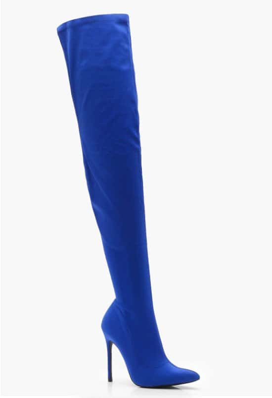 Caitlin Stretch Thigh High Boots - NOW £39!
