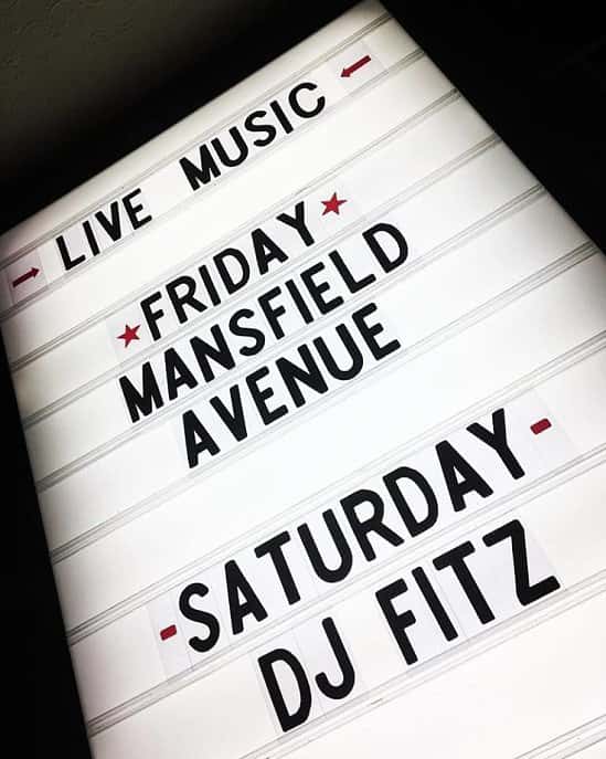 The weekend is near! This Friday we have Mansfield Avenue