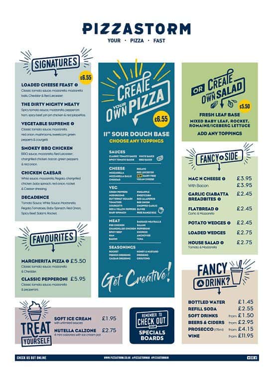 We have Sides from just £2.45 including Mac 'n' Cheese, Loaded Wedges and more!