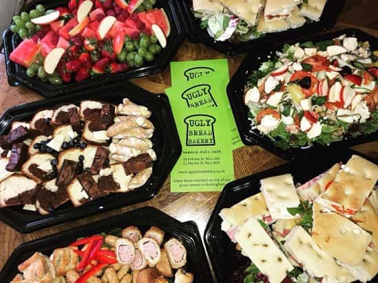 Outside catering by ugly bread bakery... we can cater for nearly every occasion!
