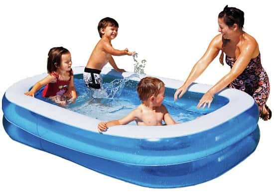 SUN IS HERE! - Get this 6ft Chad Valley Rectangular Paddling Pool for ONLY £17.99