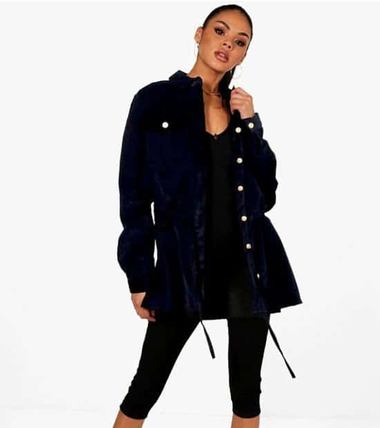 28% OFF this Jan Oversized Cord Jacket!