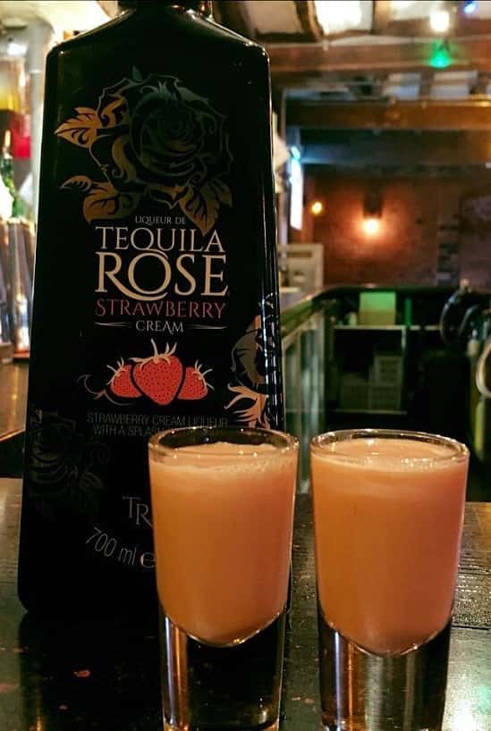 Creamy - Strawberry Tequila version now at the bar!