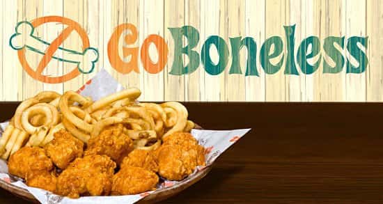 Go Boneless with our NEW Boneless Wings!