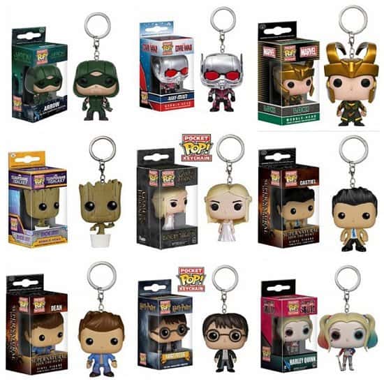 Get any 2 Pop! Keychains for just £10 - SAVE up to 37%!