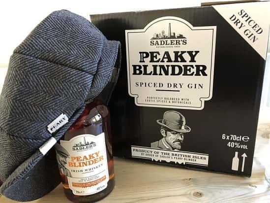 FREE Peaky Blinder Cap with every order of Peaky Blinder Whisky - ONLY £23.39!
