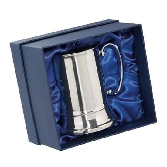 WIN A Stainless Steel One Pint Tankard
