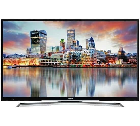 Get this Hitachi 50 Inch Smart 4K UHD TV With HDR - ONLY £379.99