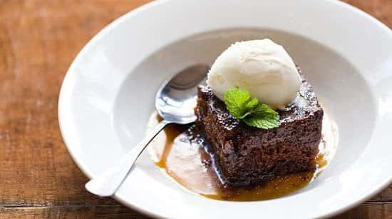 Skip the main... try our vegetarian Chocolate Brownie today for just £5.50!