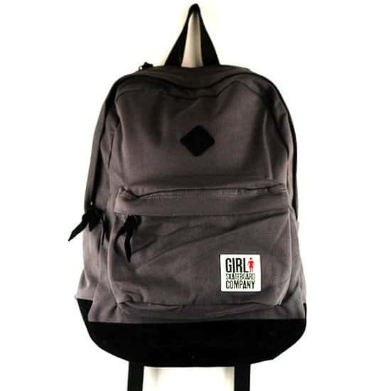 Girl Simple Backpack Grey - £50.00!