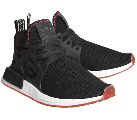 OVER 40% OFF - Adidas Nmd Xr1 Black Solar Red Trainers!