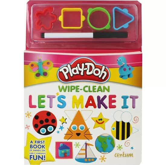 SAVE 80% on this Play-Doh Wipe-Clean Activity Book!