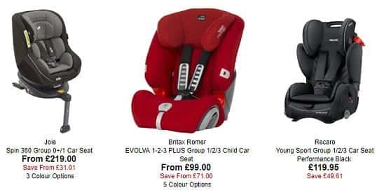 SAVE up to 50% on Car Seats at Uber Kids this Summer!