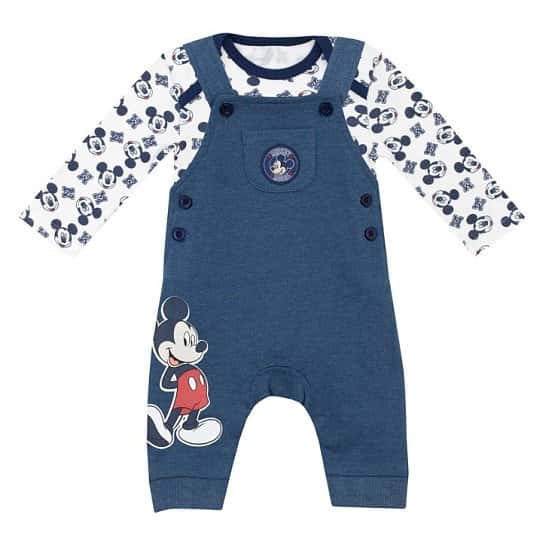 SAVE 1/3 on this Mickey Mouse Dungaree Set!