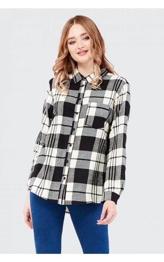 Save 50% on this Oversized Check Shirt