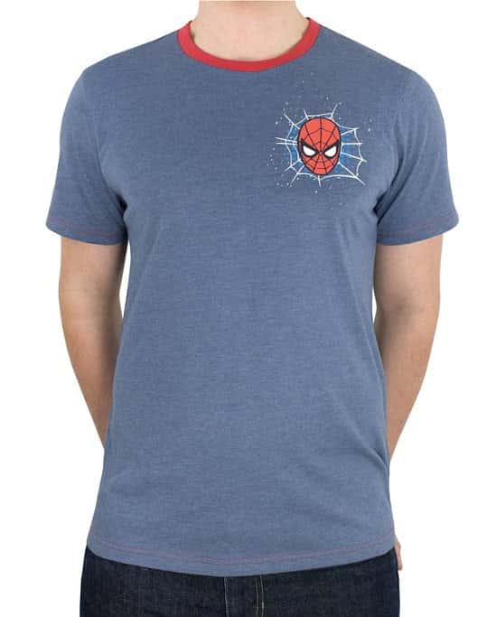 55% OFF Mens Spider-Man T-Shirt - NOW ONLY £5!