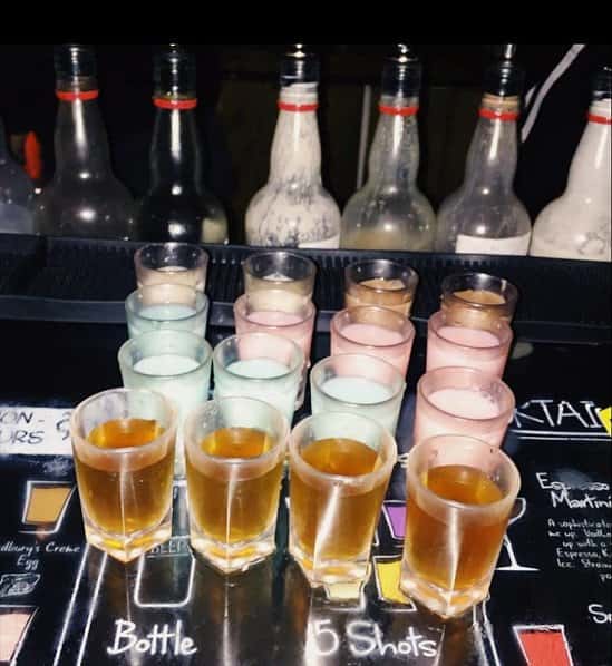 Did you know, we specialize in shaken shots? Pick a flavour and shot it!