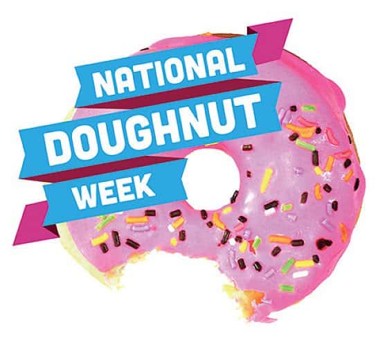 It's National Doughnut Week - Until Saturday we will donate 10% of profits to the children's trust!