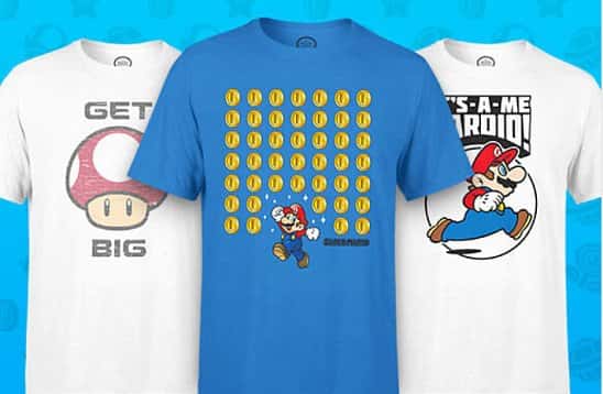 FREE GIFT when you buy Official Nintendo Apparel!