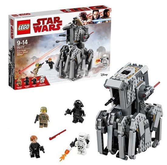SAVE 20% on LEGO STAR WARS First Order Heavy Scout Walker!