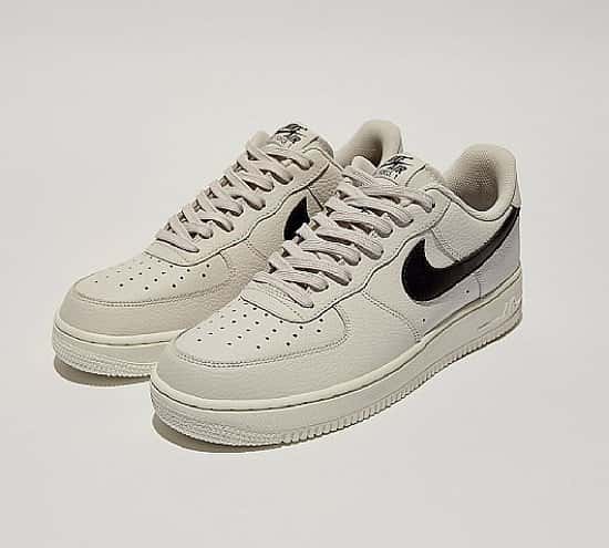 SAVE £10 on Nike Air Force 1 '07 Trainers in Grey / Black / White!