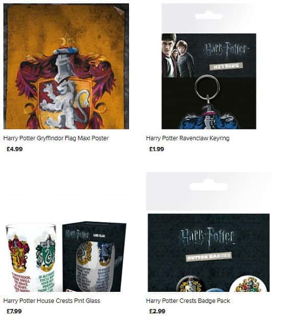 Find the perfect gift for any Harry Potter fan - Posters, Prints, Mugs, Keyrings and More!
