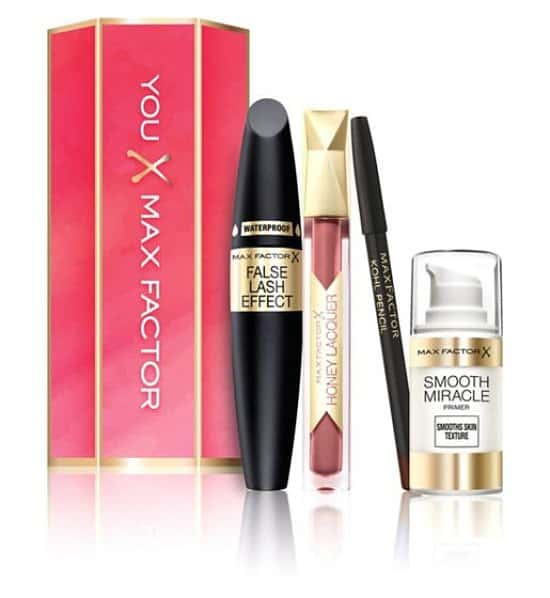FREE Max Factor Summer Skincare Set when you spend £14 or more on selected Max Factor products!