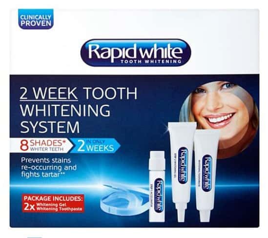 1/2 PRICE - Rapid White 2-week Tooth Whitening system!
