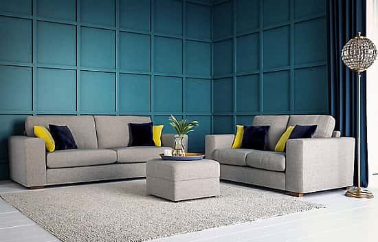 £999 for 2 Sofas and a Footstool - SAVE £400!
