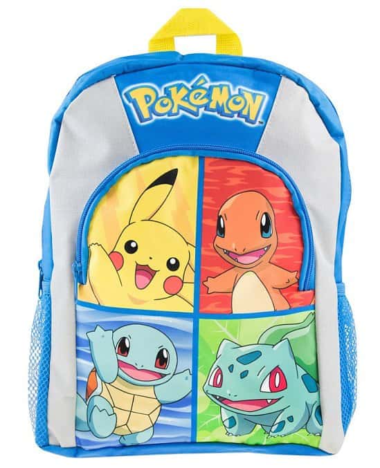 SAVE 30% on this Pokemon Backpack!
