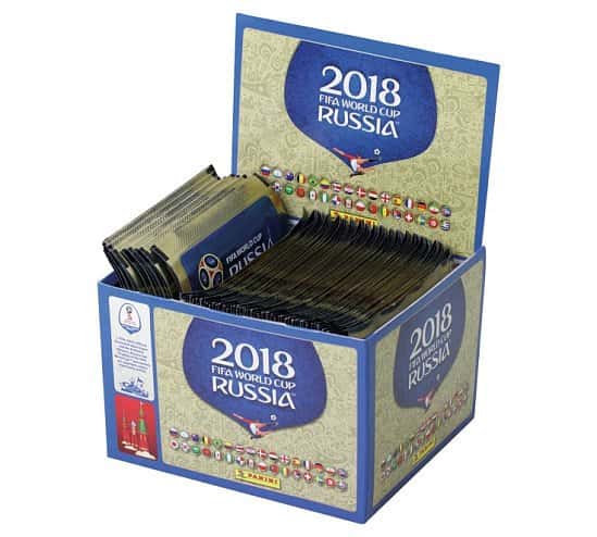 Panini 2018 FIFA World Cup Official Sticker Collection - 100 Packs for £69.99!