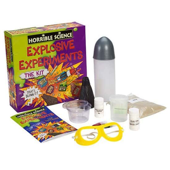 30% OFF - Horrible Science Explosive Experiments Craft Set!
